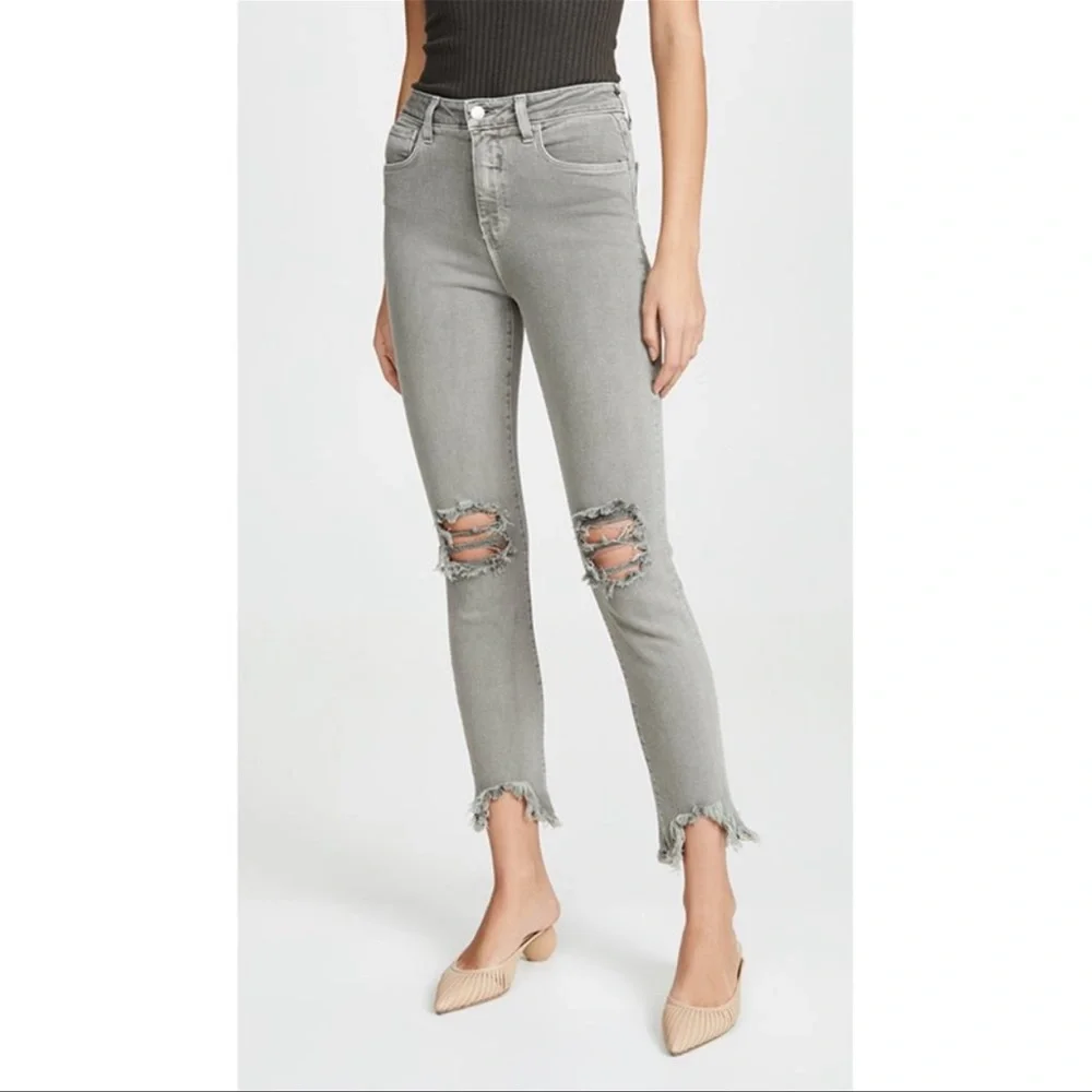 L’AGENCE High Line High Rise Skinny Jeans in Vineyard (26)